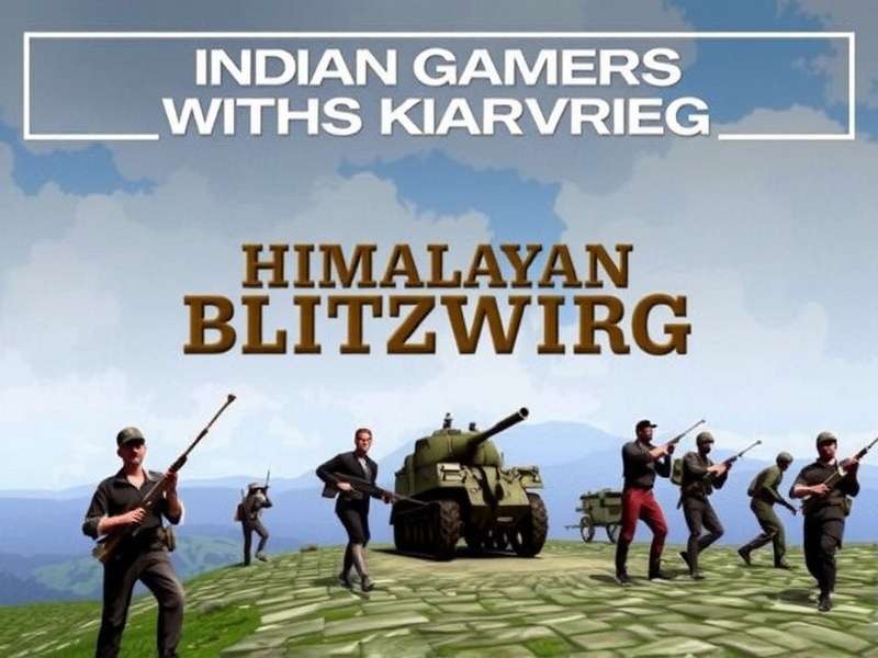 Indian Gamers Playing Himalayan Blitzkrieg